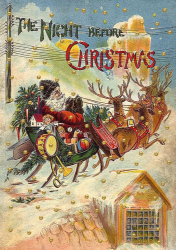 Night Before Christmas Greeting Card 