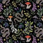 Poisionous Pattern Blank Card 