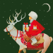 Reindeer Boxed Cards - XMBOX89