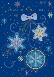 Seasons Greetings Christmas Card 