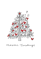 Seasons Tweetings Christmas Card 