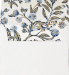 Song Birds Blue Handmade Blank Card - GCBP30