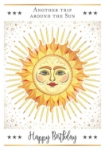 Sun Quire Birthday Greeting Card 