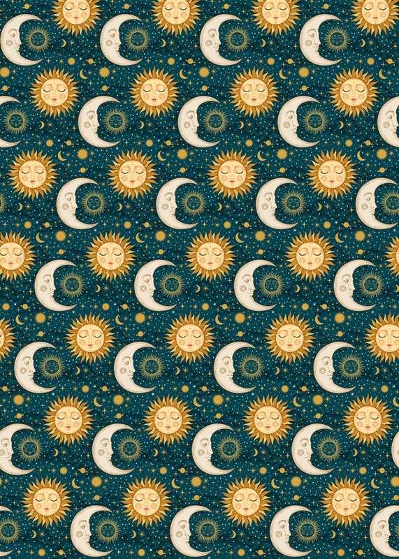 sun and moon pattern