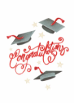 Text Quill Graduation Greeting Card 