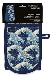 The British Museum Hokusais Great Wave Double Oven Glove 