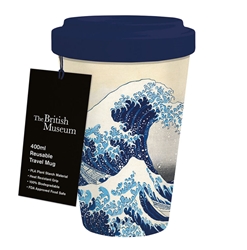 The British Museum Hokusais Great Wave Travel Mug 