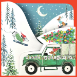 Truck Trifold Christmas Card 