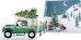 Truck Trifold Christmas Card - CSX123