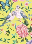 Turtle Doves Blank Greeting Card 