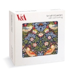 V&A Strawberry Thief Coasters 