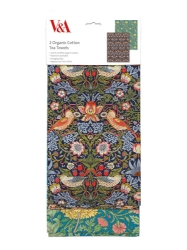 V&A Strawberry Thief Tea Towels 