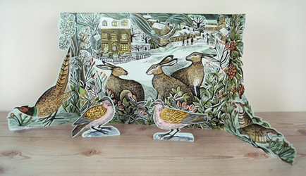 We Three Hares Advent Calendar Christmas