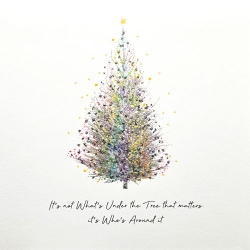 Whats Under Tree Greeting Card 
