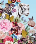 White Tiger Blank Card 