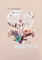 Wife Anniversary Card 