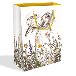 Wild Press Wildflower Hare Large Gift Bag 