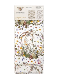 Wild Press Wildflower Hare Tea Towels 