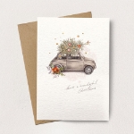 Wonderful Xmas Greeting Card 