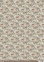 Woodland Animals Sheet Wrap 
