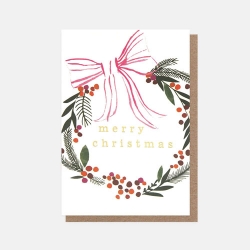Wreath Greeting Card 