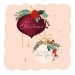 Xmas Ornaments Boxed Cards - XMBOX86