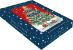 Xmas Tree Boxed Cards - LXLM0016-NQ