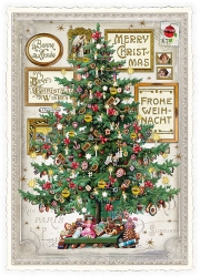 Xmas Tree Postcard 