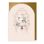 Cake Wedding Card 