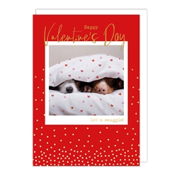 Puppies Valentines Day Card 