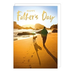 Beach Fathers Day Card 