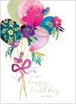 Balloon Bouquet Birthday Card