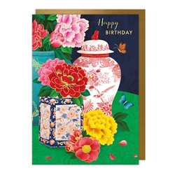 Pottery Birthday Card 