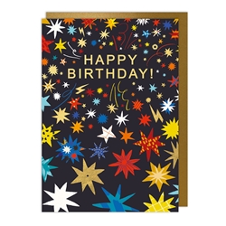 Stars Birthday Card 