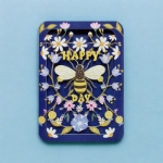 Birthday Diecut Bee Greeting Card