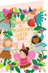 Fairies Birthday Card