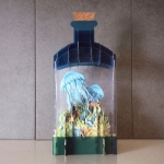 3D Sea life Keepsake Blank Card 