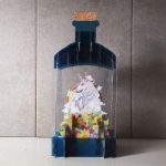 3D Unicorn Keepsake Blank Card 