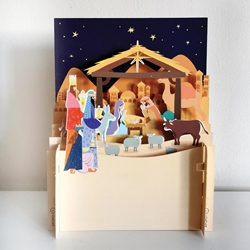 3D Bethlehem - Christmas Card Christmas