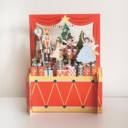 3D Nutcracker - Christmas Card Christmas