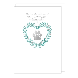 Pet Sympathy Card 
