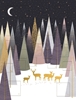 Deer in Forest Advent Calendar Christmas