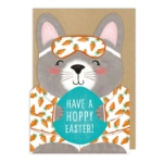 Rabbit Easter Card 