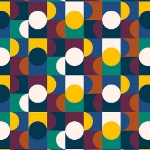 Geometric Sheet Gift Wrap 