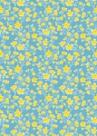 Yellow Blossoms Sheet Wrap