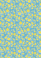Yellow Blossoms Sheet Wrap