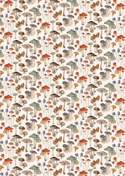 Rustic Mushrooms Sheet Wrap