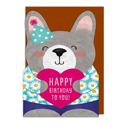 Bunny Birthday Card 