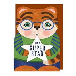 Star Tiger Friendship Card 