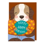 Puppy Birthday Card 